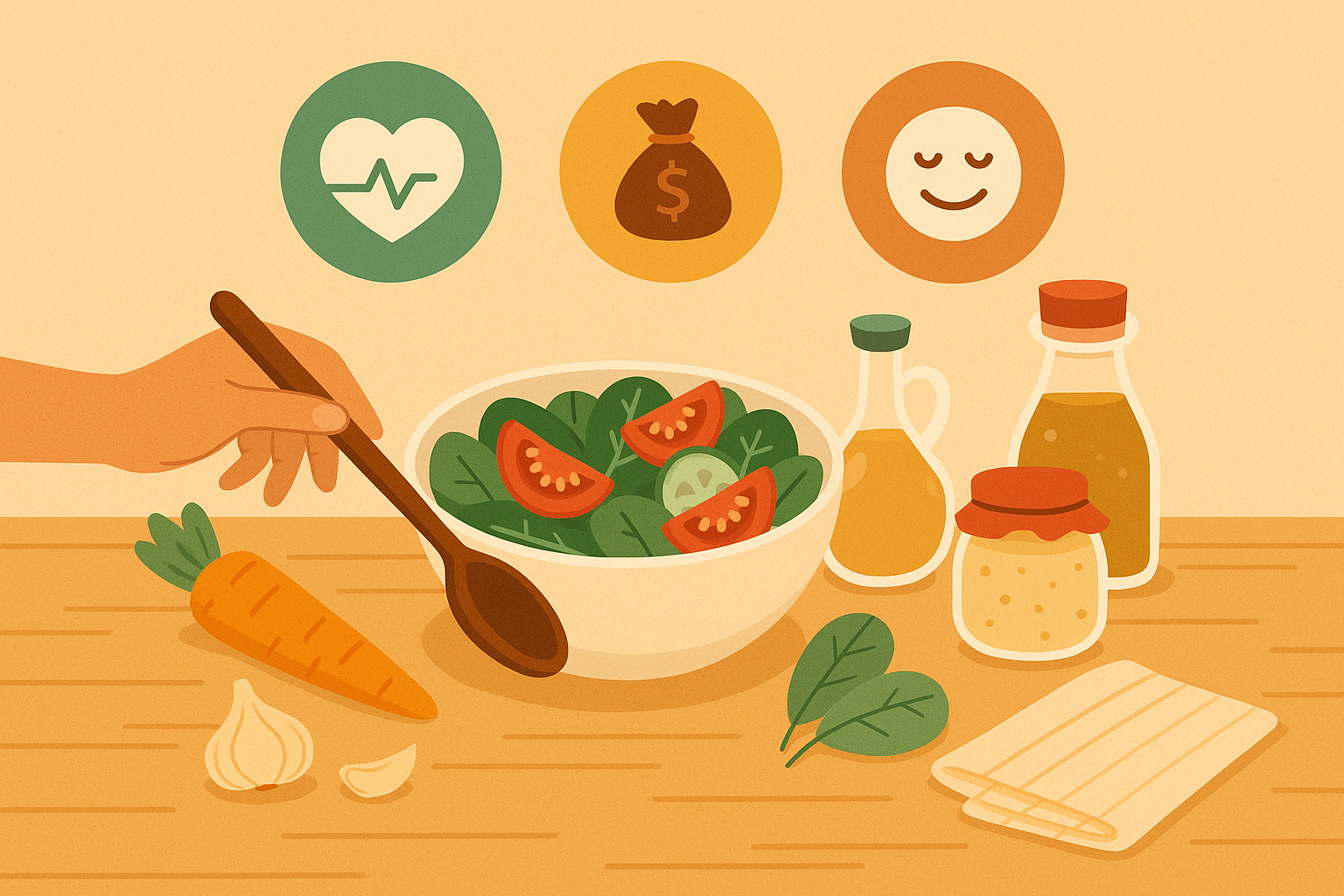 Les bienfaits d’une cuisine faite maison : santé, budget et plaisir